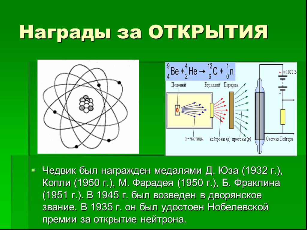 Расставьте надписи на рисунке изображающем реакцию открытия нейтрона 1 а частица 2 бериллий