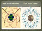 Ядро атома Карбону. Ядро атома Урану