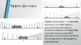 Эффект Доплера. Эффе́кт До́пплера — изменение частоты и, соответственно, длины волны излучения, воспринимаемое наблюдателем (приёмником), вследствие движения источника излучения и/или движения наблюдателя (приёмника).