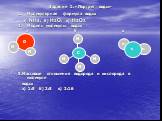 Задание 1. «Портрет воды». Молекулярная формула воды: a) NH3; б) Н2О; в) Н2О2 Модель молекулы воды: а б в 3.Массовые отношения водорода и кислорода в молекуле воды: а) 1:8 б) 2:8 в) 2:16. О н s Н С
