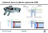 Сажевый фильтр Датчик давления G450