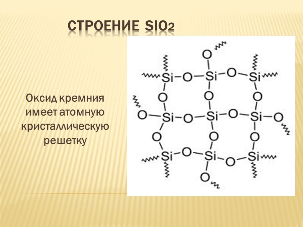 Sio класс оксида. Кристаллическая решетка диоксида кремния. Строение кристаллической решетки кремния. Sio2 строение молекулы. Оксид кремния 4 Кристаллы.