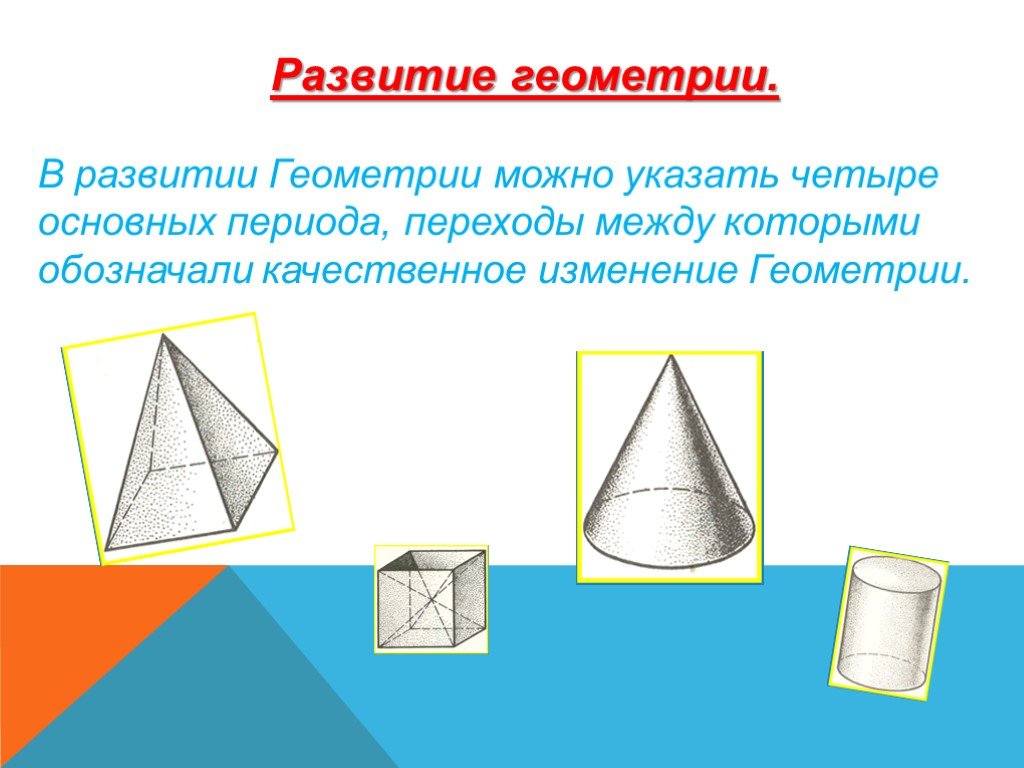 Откуда возникла геометрия проект