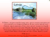 В Латвии сохранилась большая часть многих видов, находящихся под угрозой уничтожения в Европе. В том числе, черный аист (Ciconia nigra), коростель (Crex crex), малый подорлик (Aquila pomarina), белоспинный дятел (Picoides leucotos), серый журавль (Grus grus), евразийский речной бобр (Castor fiber), 