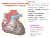 Чем же объясняется такая высокая работоспособность сердца? Перикард (околосердечная сумка) – это тонкая и плотная оболочка, образующая замкнутый мешок, покрывающей сердце с наружи. Между ним и сердцем находится жидкость, увлажняющая сердце и уменьшающая трение при сокращении. Коронарные (венечные) с