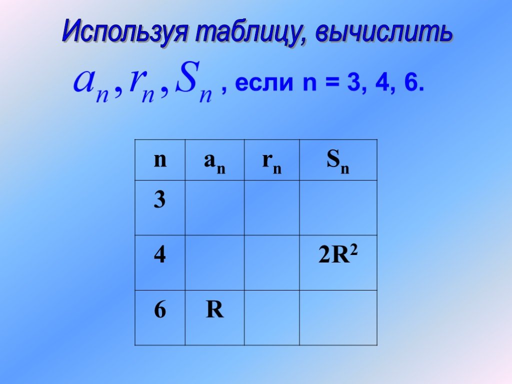 Используя таблицу 5. Вычислите , если. Презентация с правильной таблицей. Используй таблицы. Используйте таблицу.