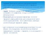 Условие: Приводятся данные о распределении 25 работников одного из предприятий по тарифным разрядам: 4; 2; 4; 6; 5; 6; 4; 1; 3; 1; 2; 5; 2; 6; 3; 1; 2; 3; 4; 5; 4; 6; 2; 3; 4 Задача: Построить дискретный вариационный ряд и изобразить его графически в виде полигона распределения. Решение:В данном при