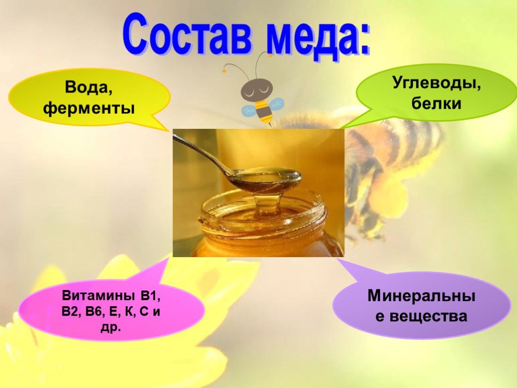 Какие вещества содержатся в меде. Из чего состоит мёд пчелиный. Химический состав мёда пчелиного натурального. Витамины в меде. Полезные вещества в меде.