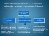 Наиболее важное квантовое свойство всех Э. ч. — их способность рождаться и уничтожаться (испускаться и поглощаться) при взаимодействии с др. частицами. В этом отношении они полностью аналогичны фотонам. Обусловливают связь протонов и нейтронов в ядрах атомов и обеспечивают исключительную прочность э