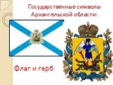 Государственные символы Архангельской области: Флаг и герб