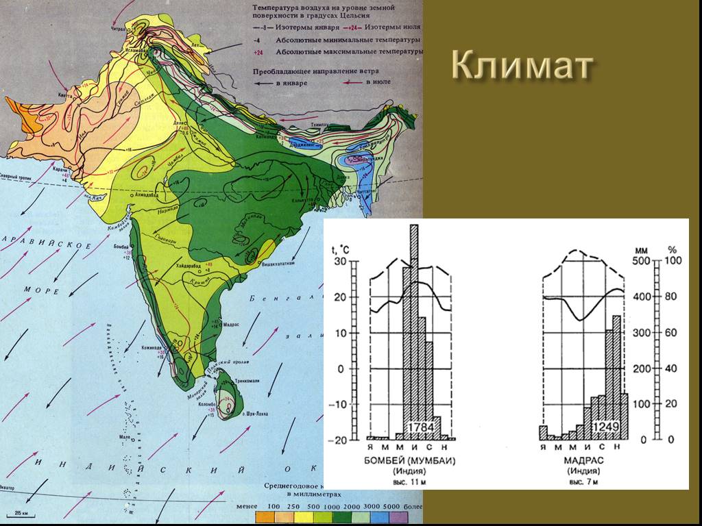 Индия карта климатических поясов