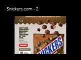 Snickers.com - 2