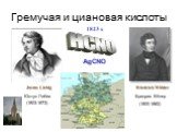 Гремучая и циановая кислоты. Юстус Либих Justus Liebig 1823 г. HCNO AgCNO Friedrich Wöhler Фридрих Вёлер (1803-1873) (1800-1882)