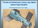 Технологическая схема процесса никелирования. 1.Механическая подготовка