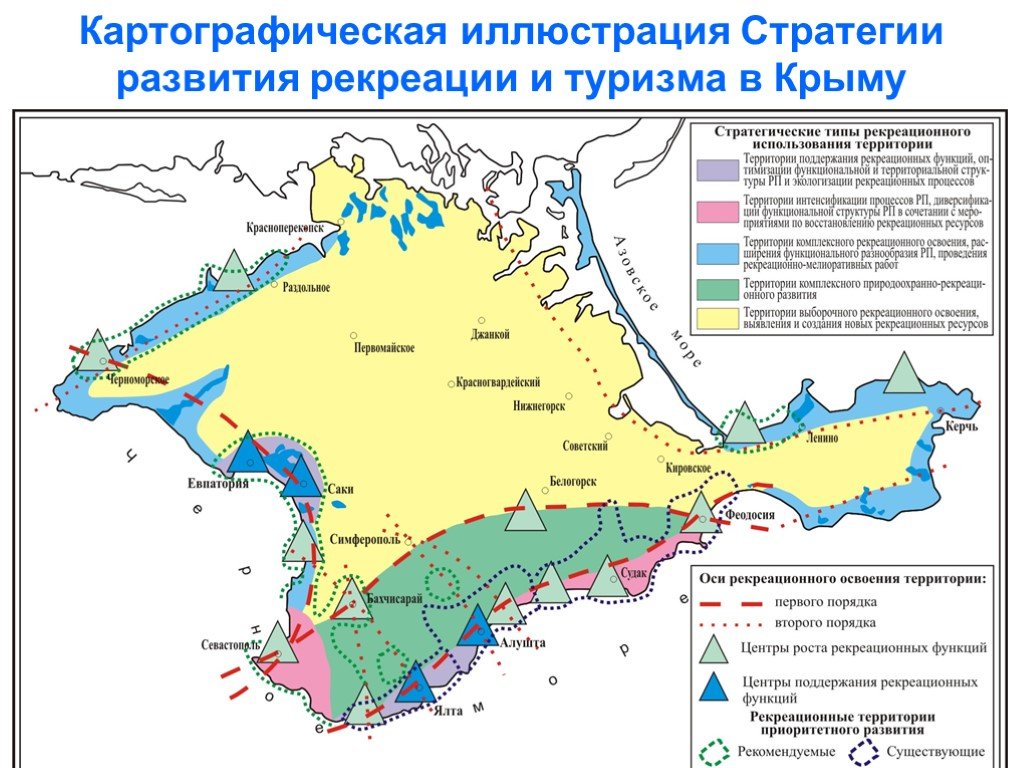 Проект рекреационные ресурсы крыма