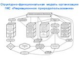 Структурно-функциональная модель организации ГИС «Рекреационное природопользование»