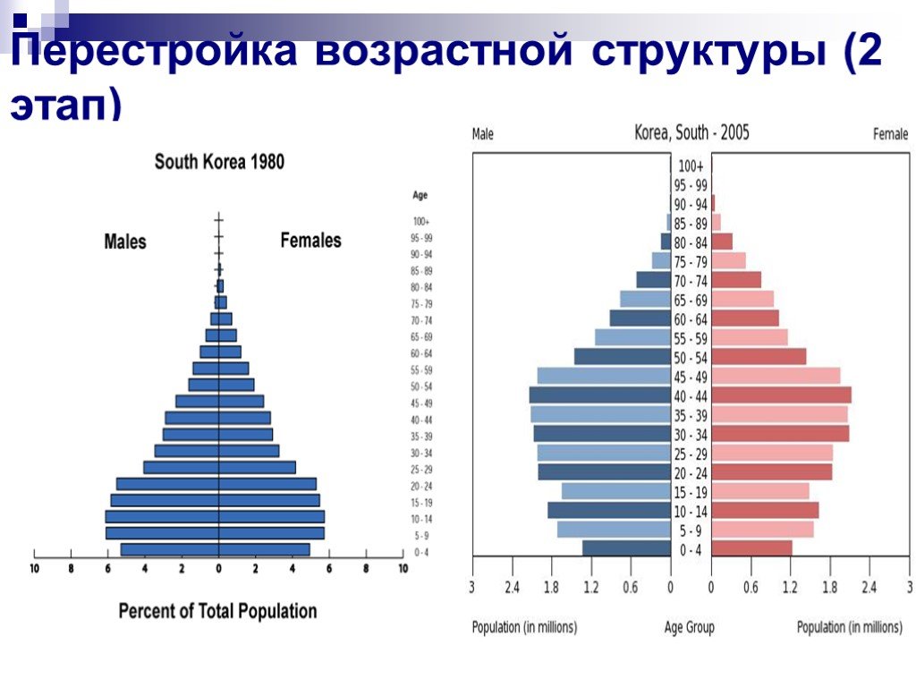 Возрастная структура норвегии