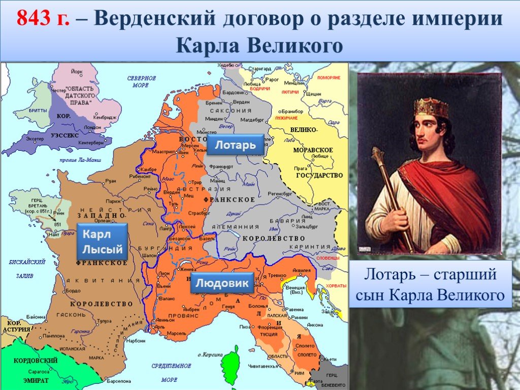 Создание франкской империи