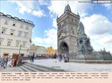 Староместская мостовая башня Карлова моста – самая красивая башня Праги. Башню венчают гербы и скульптуры правителей Чехии. Староместская башня входит в число исторических построек, поскольку именно через неё продвигались ликующие кавалькады всех чешских правителей, а в середине XVII века здесь прох