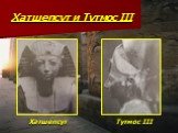 Хатшепсут и Тутмос III. Хатшепсут Тутмос III
