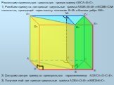 A B A1 C1 E1 D E M M1. Рассмотрим произвольную треугольную прямую призму ABCA1B1C1. 1) Разобьем призму на две прямые треугольные призмы ABMA1B1M1 и BCMB1C1M1 плоскостью, проходящей через высоту основания B1M1 и боковое ребро BB1. 2) Достроим данную призму до прямоугольного параллелепипеда ADECA1D1C1