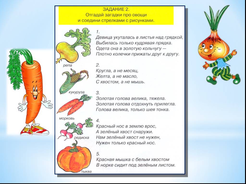 Назови 1 загадку. Загадки про овощи. Загадки про овощи и фрукты. Загадки про овощи 1 класс. Загадки про овощи и фрукты для детей.