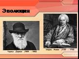 Эволюция. Шарль Бонне (1720 – 1793). Чарльз Дарвин (1809 – 1882)