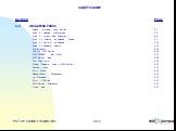 СОДЕРЖАНИЕ Section Page 4.0 Обзор MSC.Patran Building a model using Patran …………………………………………………………………………………..	4.3 Step 1 - Analysis Preferences ……………………………………………………………………………………	4.4 Step 2 - Import/Build Geometry …………………………………………………………………………………..	4.6 Step 3 – Creating an Analysis Model ………………………………………