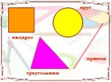 квадрат треугольник прямая