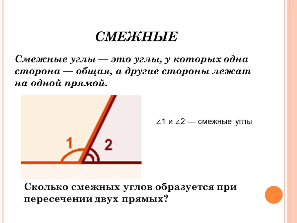 Смежные углы градусы. Смежные углы. Смежные углы углы это. Прямой смежный угол.