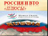 Россия и ВТО «плюсы»