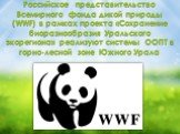 Российское представительство Всемирного фонда дикой природы (WWF) в рамках проекта «Сохранение биоразнообразия Уральского экорегиона» реализуют системы ООПТ в горно-лесной зоне Южного Урала
