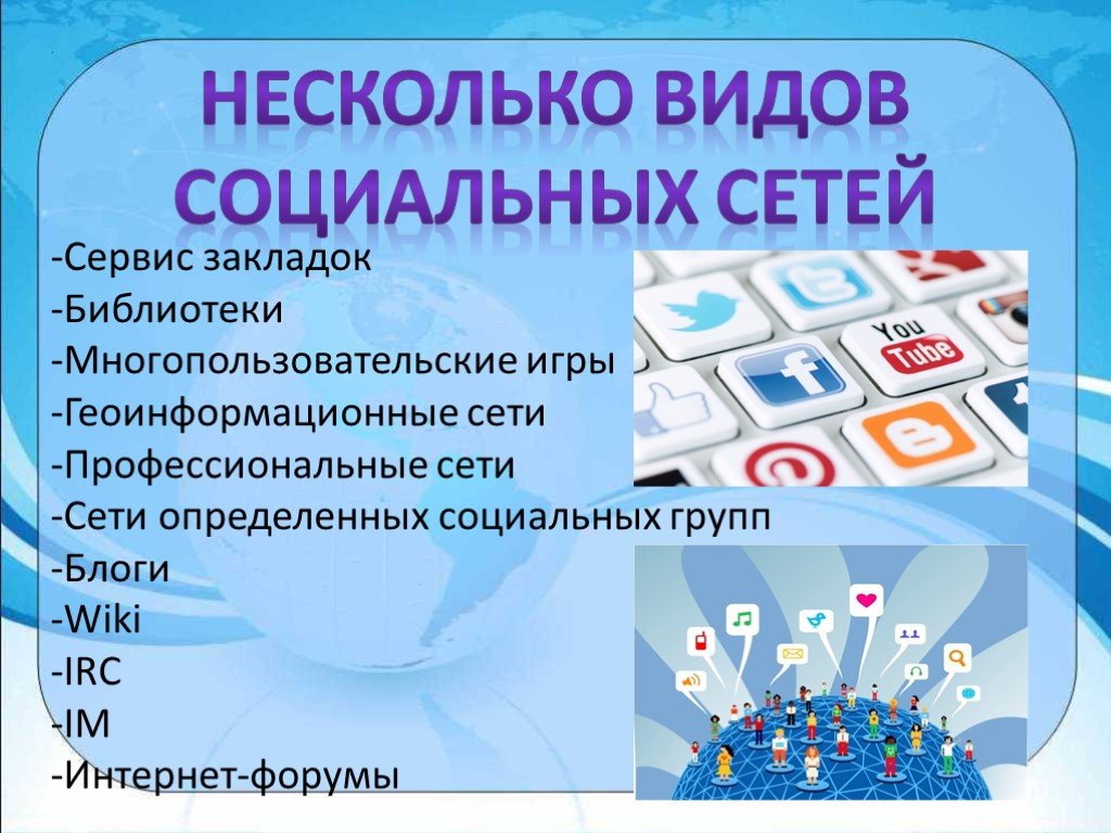 Социальные сети проект