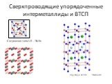 Сверхпроводящие упорядоченные интерметаллиды и ВТСП. Соединения типа А15 – Nb3Sn. Структура ВТСП YBa2Cu3O7