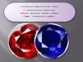 С металлами образует легкие сплавы. А с оксидом имеет особую славу: Красные кристаллы корунда – рубины! Синие – великолепные сапфиры!
