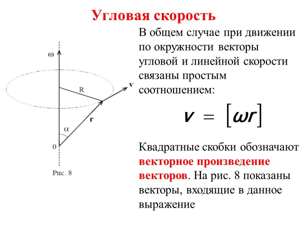 Произведение угла на радиус. Формула определения угловой скорости. Угловая скорость v/r. Формула нахождения угловой скорости. Угловая скорость формула.