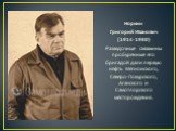 Норкин Григорий Иванович (1914-1980) Разведочные скважины пробуренные его бригадой дали первую нефть Мегионского, Северо-Покурского, Аганского и Самотлорского месторождения.