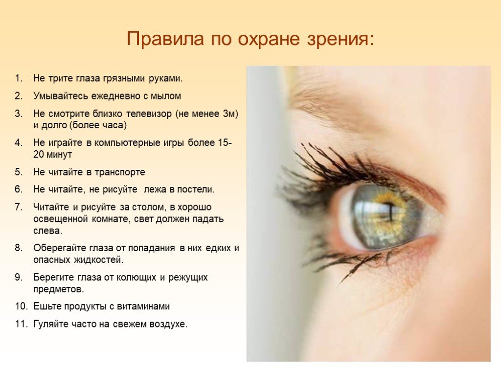 Какую информацию дают глаза. Гигиена органов зрения. Охрана зрения. Темы про зрение. Памятка по охране зрения.
