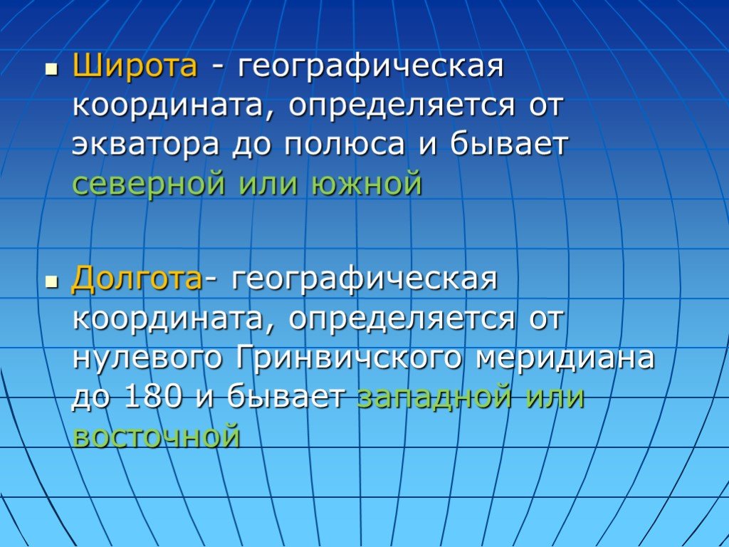 Что такое координаты презентация