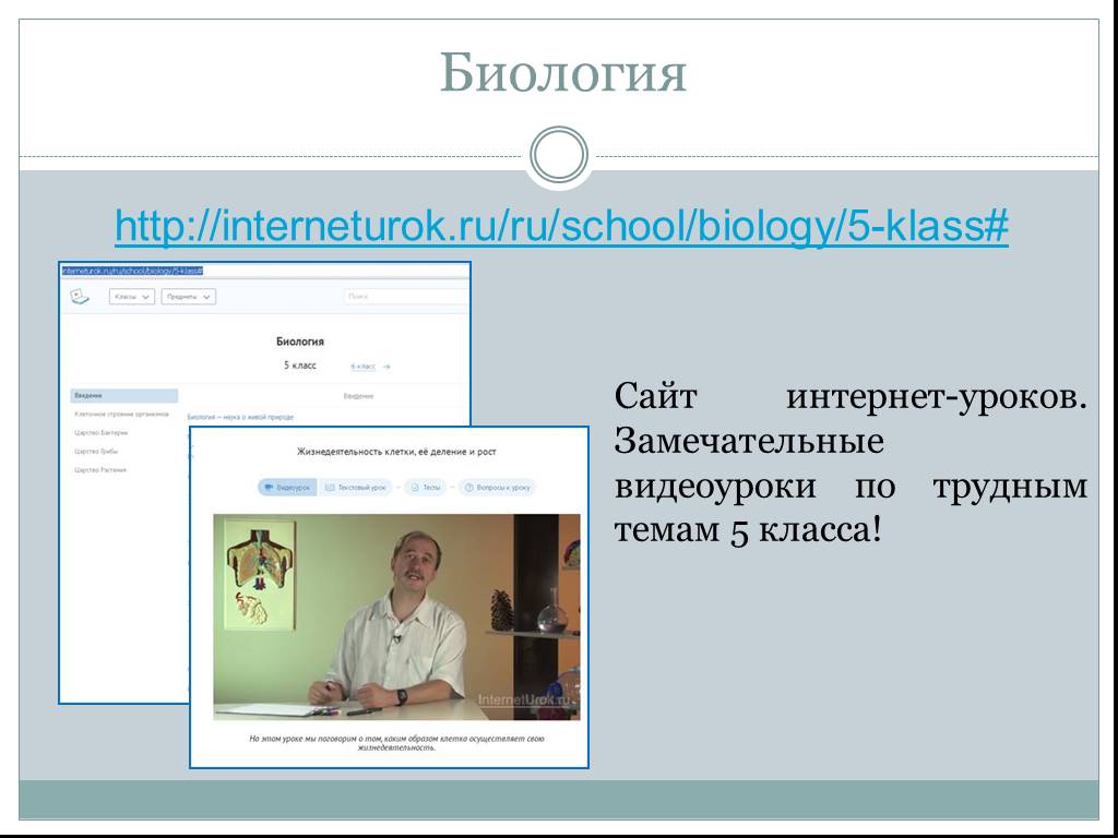 Interneturok ru 5. Интернет урок. Биология 5 класс видеоуроки. Интернет урок ссылка. Ответы интернет урок 7 класс.