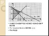 S(ABC)/S(AOB)=(0.5 AC*BC)/(0.5AC*OB)= BC/OB По теореме Фалеса BC/OB=0,25 P(A)=0.25