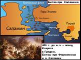 Битва при Саламине. 480 г. до н.э. – поход Ксеркса в Грецию. Битвы при Фермопилах и о. Саламин