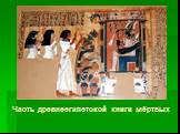 Часть древнеегипетской книги мёртвых