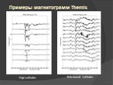 Примеры магнитограмм Themis. Sub auroral Latitudes High Latitudes