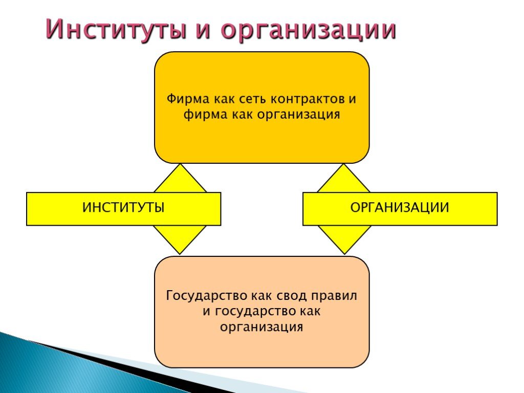 Институт фирмы презентация