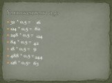 32 * 0,5 = 124 * 0,5 = 248 * 0,5 = 84 * 0,5 = 18 * 0,5 = 488 * 0,5 = 126 * 0,5=. Умножение на 0,5: 16 62 63