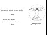 Маркус Виртувий 10 книг об архитектуре. Расстояние от плеча до кончиков пальцев \ Расстояние от локтя до кончиков пальцев. PHI. Верхняя часть бедра \ расстояние от колена до пола