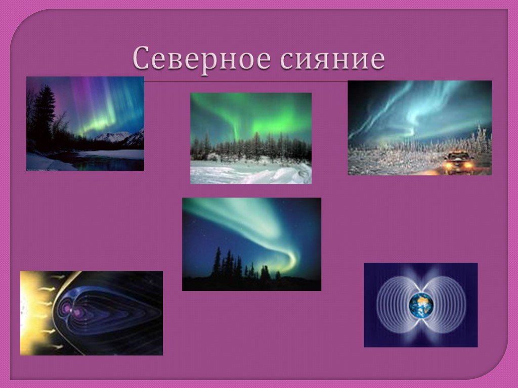 Северное сияние проект по физике 9 класс