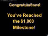 Congratulations! You’ve Reached the alt=,000 Milestone!