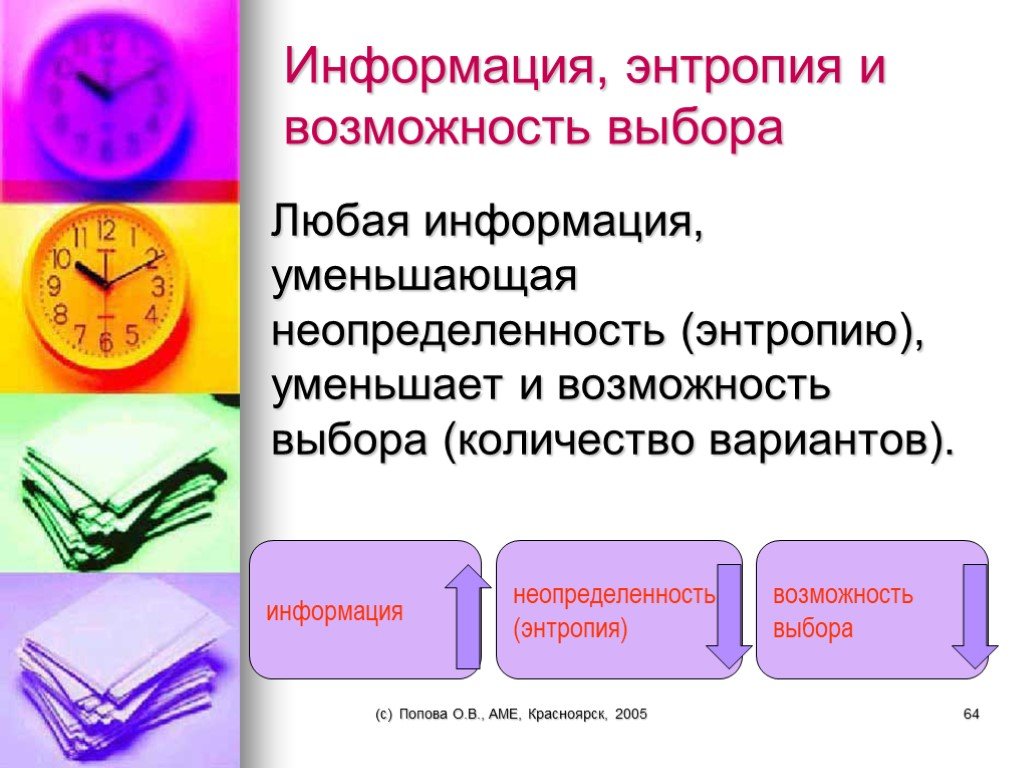 Любая информация.